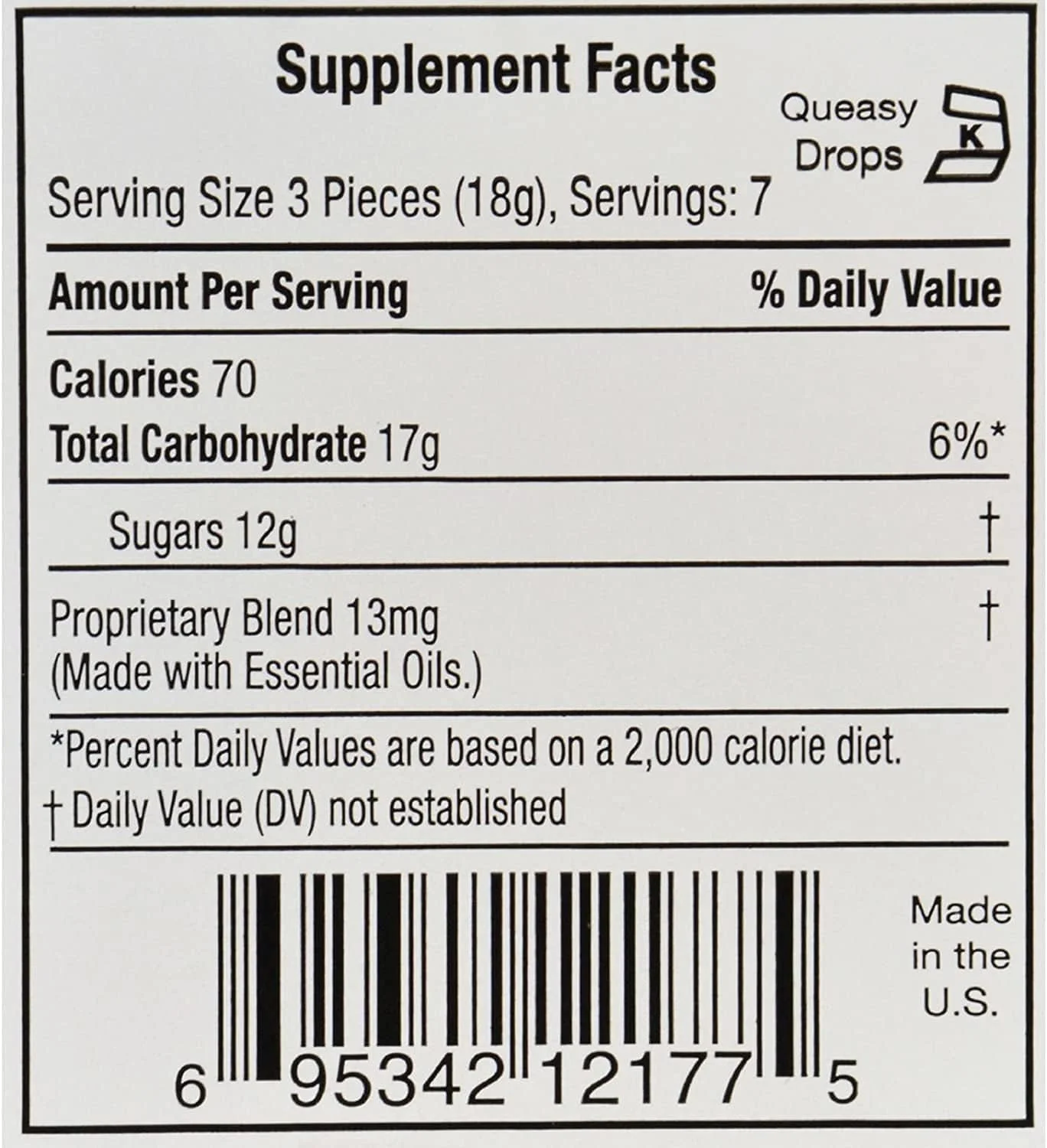 آبنبات ضد تهوع Three Lollies - بسته 21 عددی