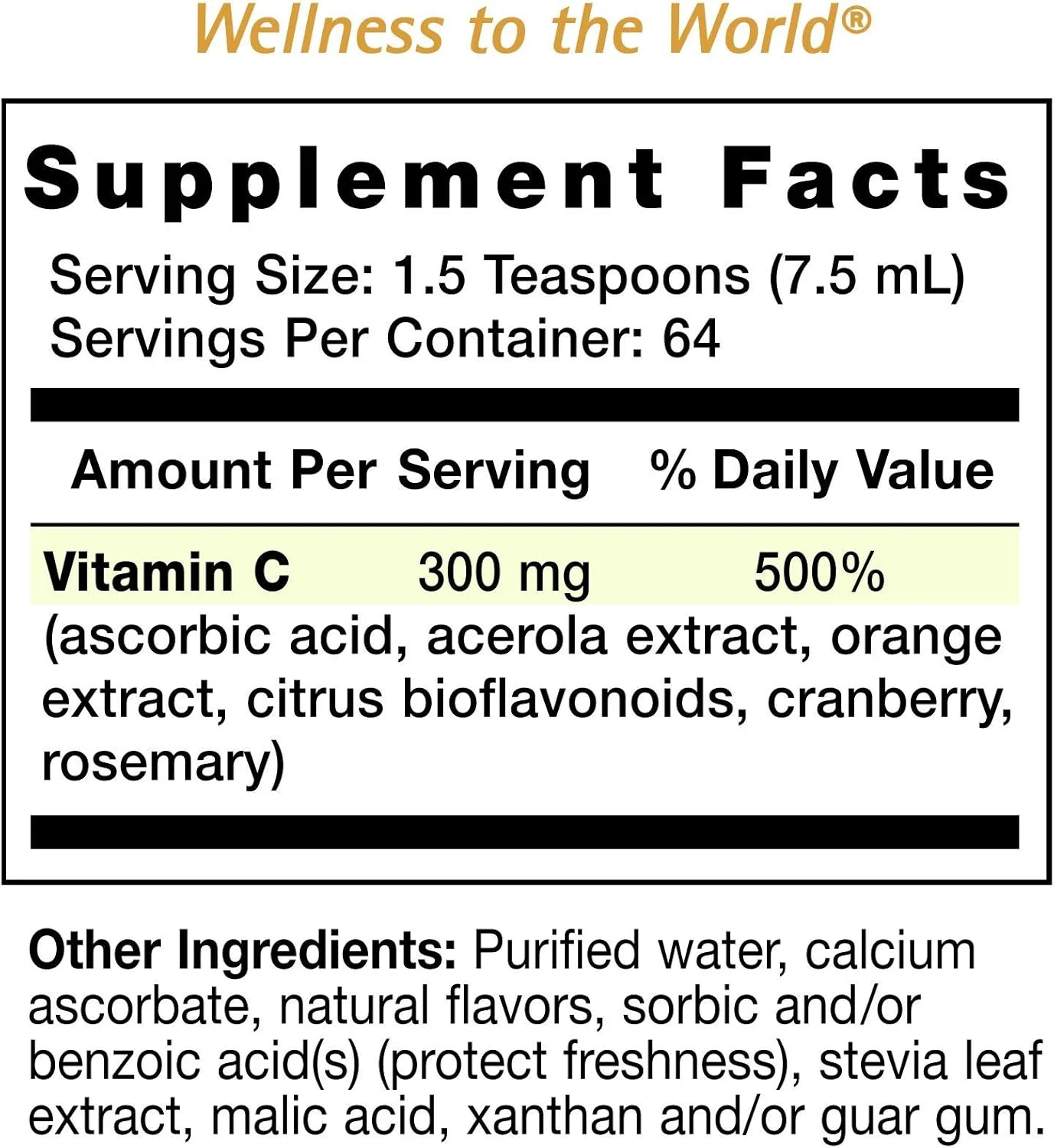 ویتامین C مایع انیوا | فرمول تقویت سیستم ایمنی | طعم مرکبات پرتقالی | تماماً از منابع طبیعی توت آسرولا، پرتقال، کرن‌بری، رزماری | بدون شکر | کم کربوهیدرات و مناسب کتو | تامین برای 2 ماه