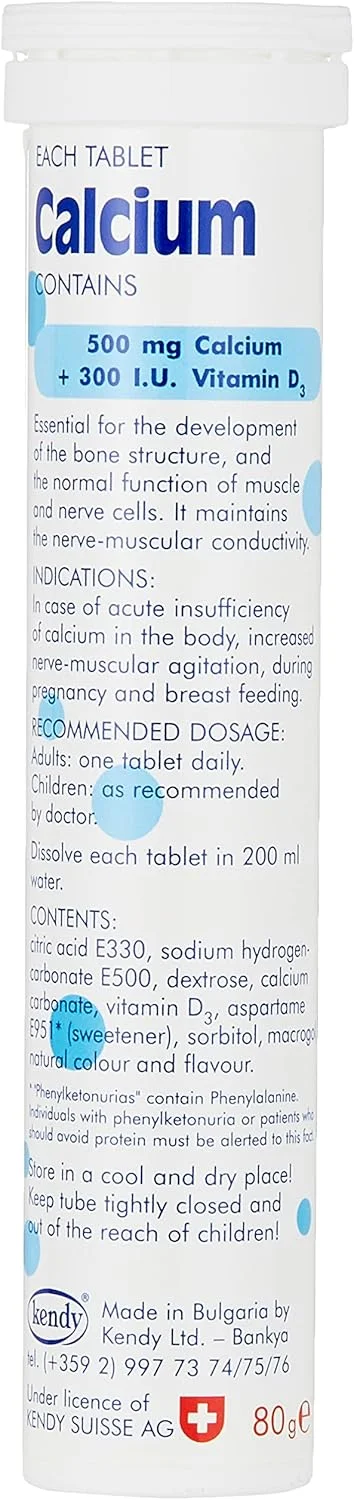 کلسیم با طعم پرتقال، 20 عدد قرص کلسیم با طعم پرتقال، 20 عدد قرص