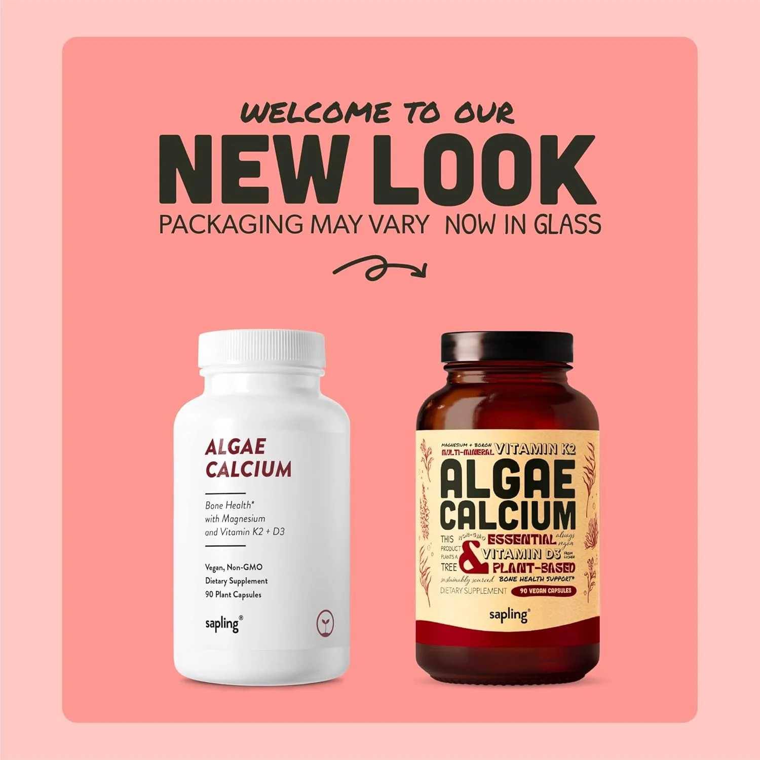 مکمل کلسیم گیاهی - غذای کامل با ویتامین K2 و D3، منیزیم، روی، بور، کمپلکس معدنی. تهیه شده به طور پایدار از جلبک قرمز. برای استحکام و پشتیبانی استخوان. غیر تراریخته و وگان، 90 کپسول. مکمل کلسیم گیاهی - غذای کامل با ویتامین K2 و D3، منیزیم، روی، بور، کمپلکس معدنی. تهیه شده به طور پایدار از جلبک قرمز. برای استحکام و پشتیبانی استخوان. غیر تراریخته و وگان، 90 کپسول.