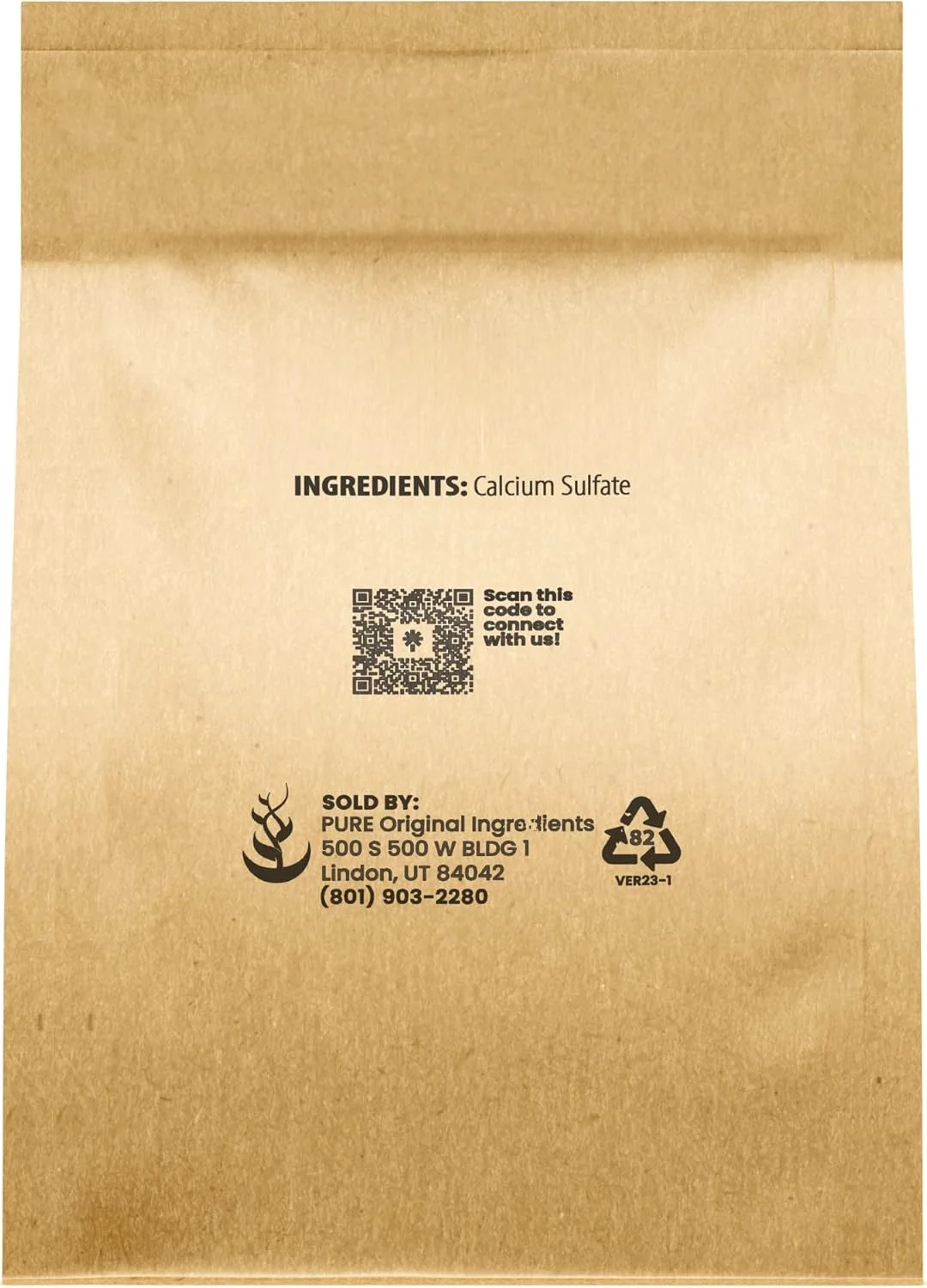 سولفات کلسیم (گچ) خالص با بسته بندی سازگار با محیط زیست، 113 گرم، برای مصارف متعدد از جمله پخت و پز، تصفیه آب و باغبانی سولفات کلسیم (گچ) خالص با بسته بندی سازگار با محیط زیست، 113 گرم، برای مصارف متعدد از جمله پخت و پز، تصفیه آب و باغبانی