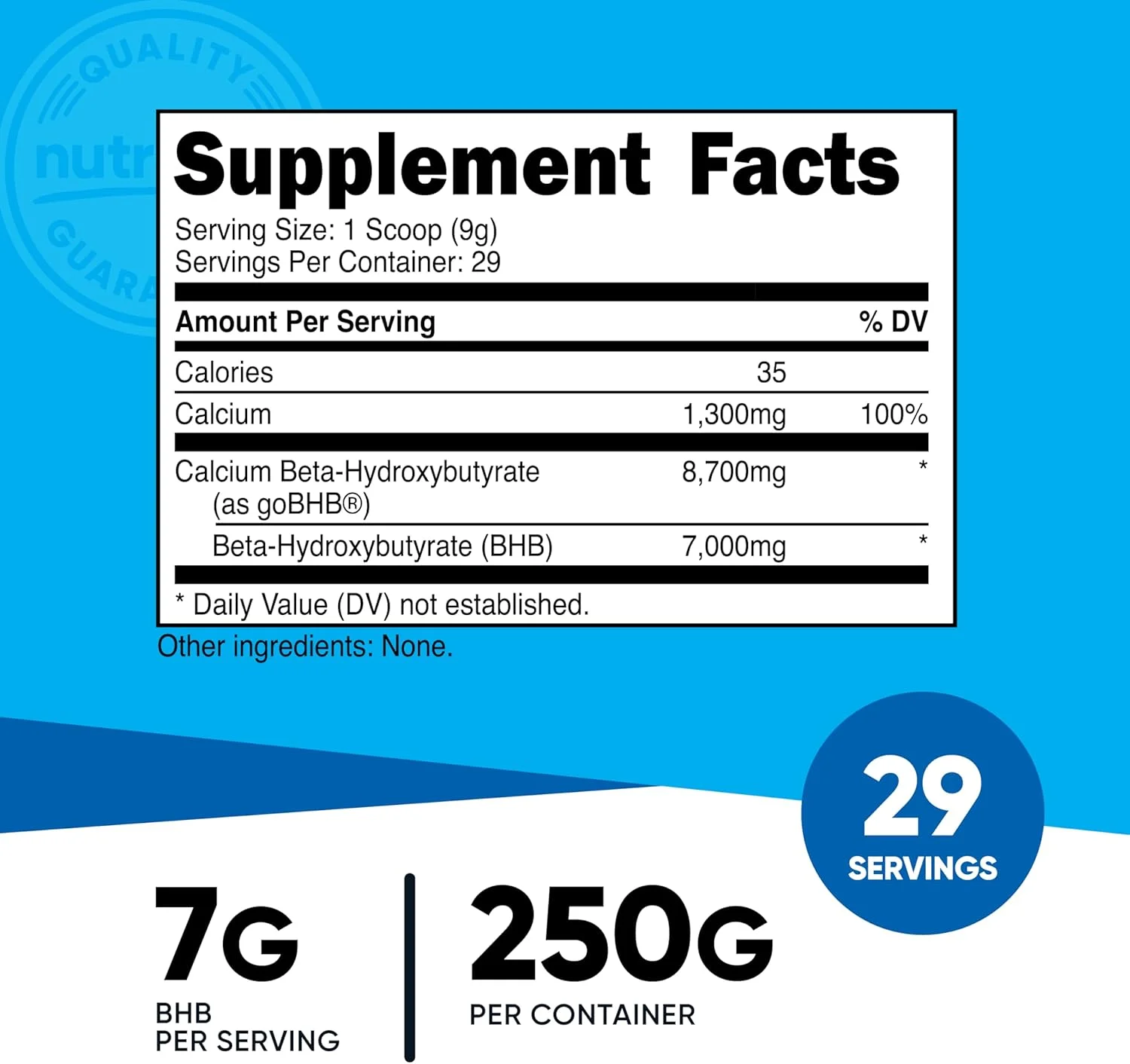 پودر کلسیم بی اچ بی نوتریکاست (250 گرم) بدون طعم - نمک کتون کلسیم - غیر تراریخته و بدون گلوتن پودر کلسیم بی اچ بی نوتریکاست (250 گرم) بدون طعم - نمک کتون کلسیم - غیر تراریخته و بدون گلوتن