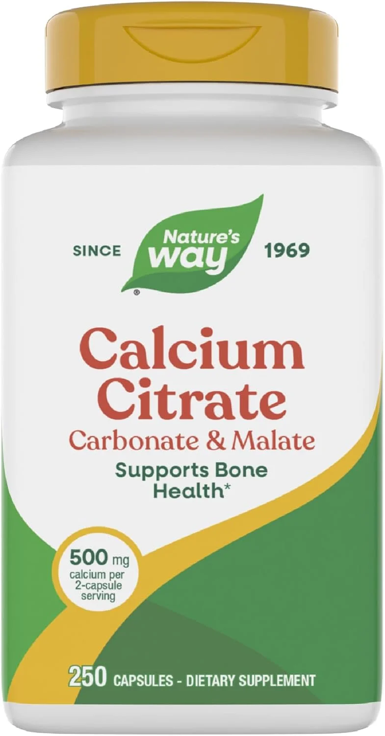 Nature's Way - کمپلکس سیترات کلسیم ۲۵۰ کپسول Nature's Way - کمپلکس سیترات کلسیم ۲۵۰ کپسول