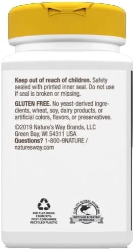 سیترات کلسیم Nature's Way - 500 میلی گرم - 100 کپسول سیترات کلسیم Nature's Way - 500 میلی گرم - 100 کپسول