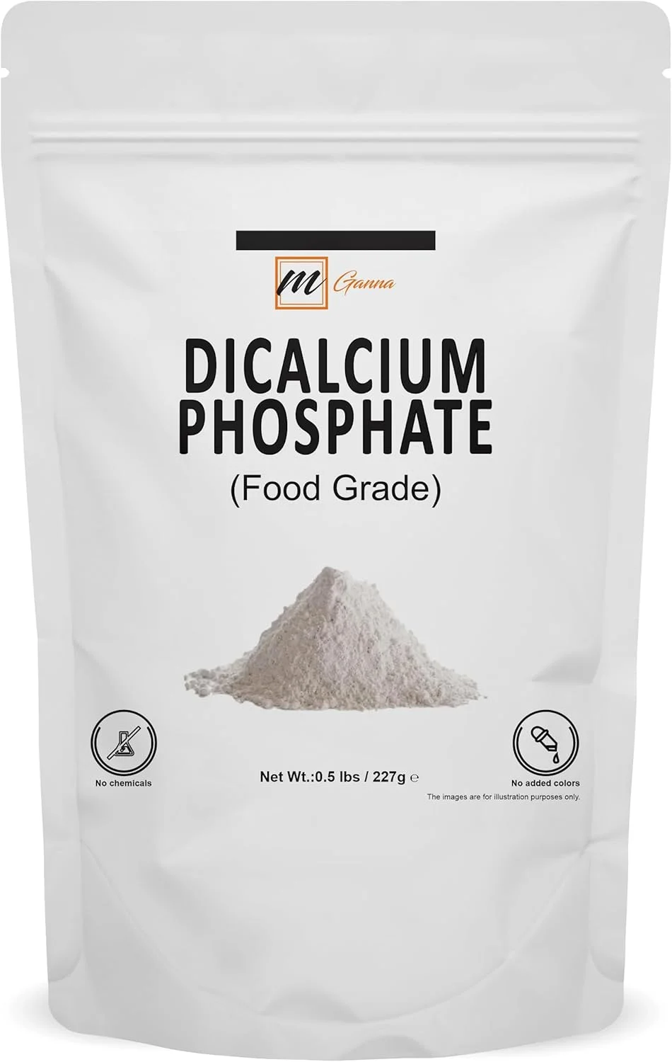 دی کلسیم فسفات برای غذا و لوازم آرایشی ۲۲۷ گرم / ۰.۵ پوند دی کلسیم فسفات برای غذا و لوازم آرایشی ۲۲۷ گرم / ۰.۵ پوند