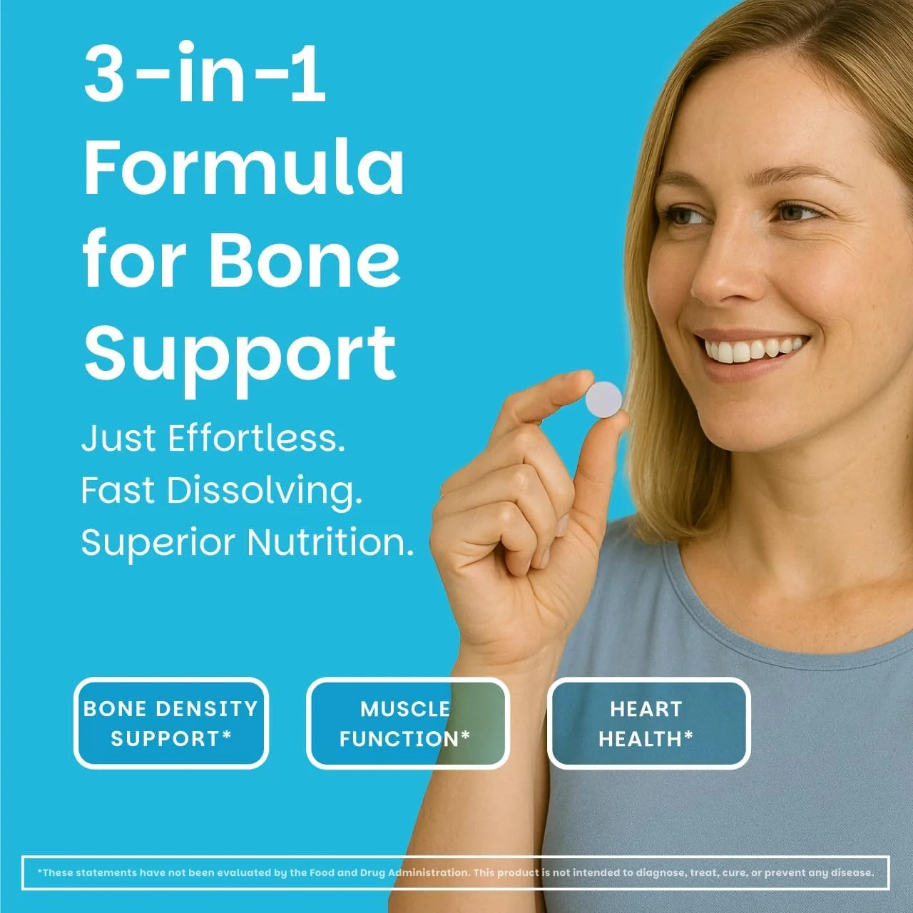 کلسیم پلاس با D3 و منیزیم، 500 میلی گرم، ویتامین های زیر زبانی، گیاهی، بدون شکر، طعم توت فرنگی طبیعی، 100 قرص حل شونده سریع کلسیم پلاس با D3 و منیزیم، 500 میلی گرم، ویتامین های زیر زبانی، گیاهی، بدون شکر، طعم توت فرنگی طبیعی، 100 قرص حل شونده سریع