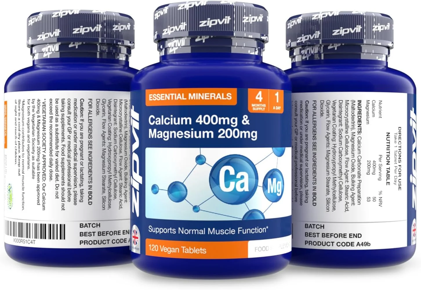 قرص کلسیم 400 میلی گرم و منیزیم 200 میلی گرم زیپویت، 120 عدد قرص گیاهی (4 ماه مصرف). پشتیبانی از سلامت عضلات و استخوان. تایید شده توسط انجمن گیاهخواران. تامین کننده بریتانیایی قرص کلسیم 400 میلی گرم و منیزیم 200 میلی گرم زیپویت، 120 عدد قرص گیاهی (4 ماه مصرف). پشتیبانی از سلامت عضلات و استخوان. تایید شده توسط انجمن گیاهخواران. تامین کننده بریتانیایی