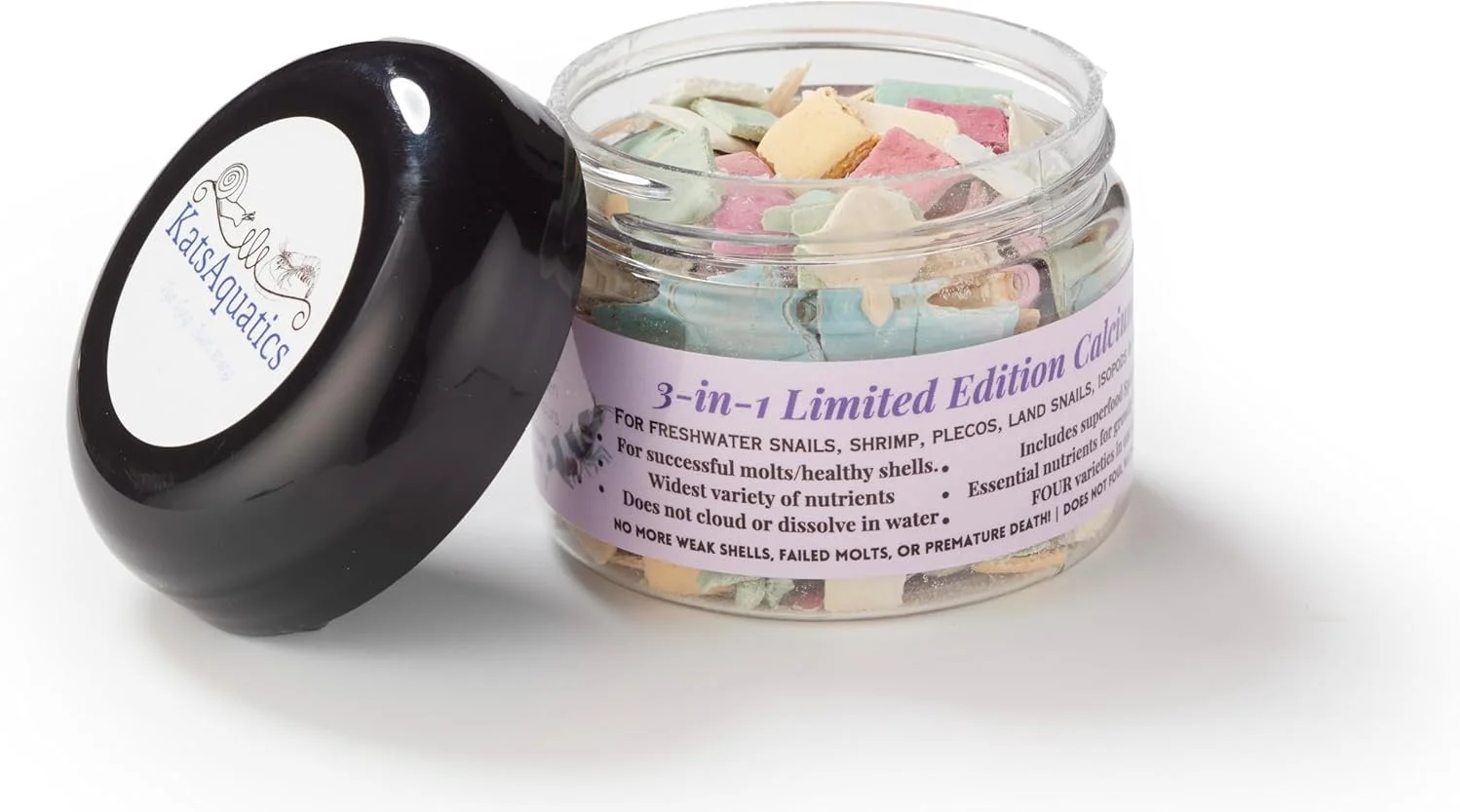 کلسیم نسخه محدود - 3 طعم در 1 شیشه، برای پوستههای قوی، پوستاندازی سالم، 100% طبیعی، در آب حل نمیشود، غرق شدن سریع برای میگو، حلزون و موارد دیگر! ساخت زیستشناس در ایالات متحده آمریکا کلسیم نسخه محدود - 3 طعم در 1 شیشه، برای پوستههای قوی، پوستاندازی سالم، 100% طبیعی، در آب حل نمیشود، غرق شدن سریع برای میگو، حلزون و موارد دیگر! ساخت زیستشناس در ایالات متحده آمریکا