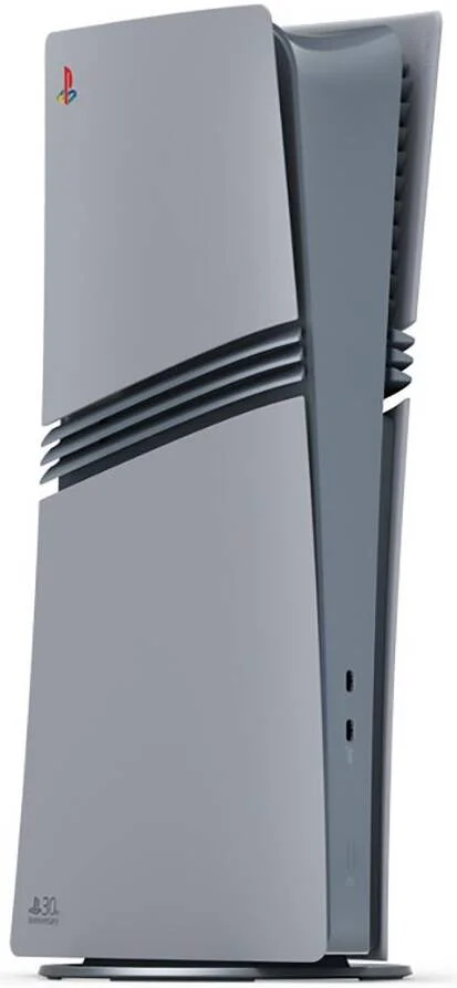 کنسول نسخه محدود سیاُمین سالگرد پلیاستیشن 5 پرو سونی، نسخه دیجیتال، پشتیبانی از خروجی 8K، پردازنده مرکزی 8 هستهای Zen 2 با فرکانس 3.85 گیگاهرتز، RDNA 3 سفارشی (TBC)، رم 16 گیگابایتی، SSD سفارشی 2 ترابایتی، خاکستری | PS5-Pro-30th کنسول نسخه محدود سیاُمین سالگرد پلیاستیشن 5 پرو سونی، نسخه دیجیتال، پشتیبانی از خروجی 8K، پردازنده مرکزی 8 هستهای Zen 2 با فرکانس 3.85 گیگاهرتز، RDNA 3 سفارشی (TBC)، رم 16 گیگابایتی، SSD سفارشی 2 ترابایتی، خاکستری | PS5-Pro-30th