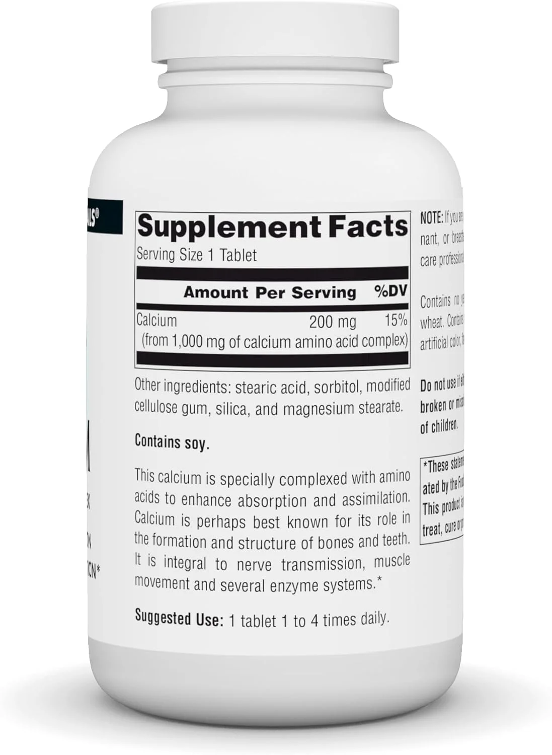 سورس نچرالز کلسیم ۲۵۰ عددی سورس نچرالز کلسیم ۲۵۰ عددی