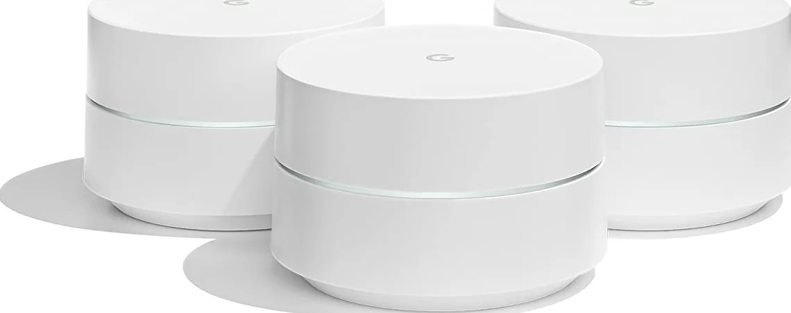 سیستم وای فای کل خانه گوگل نست WIFI GA02434-US بسته 3 عددی - سفید | GA02434-US