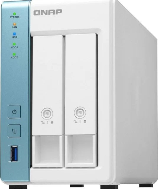 سرور NAS دو محفظه ای QNAP، پردازنده Alpine AL-314، چهار هسته ای 1.7 گیگاهرتز، 4 گیگابایت رم SO-DIMM DDR3، LAN 2.5 گیگابیتی (بدون هارد دیسک) | TS-231P3-4G سرور NAS دو محفظه ای QNAP، پردازنده Alpine AL-314، چهار هسته ای 1.7 گیگاهرتز، 4 گیگابایت رم SO-DIMM DDR3، LAN 2.5 گیگابیتی (بدون هارد دیسک) | TS-231P3-4G