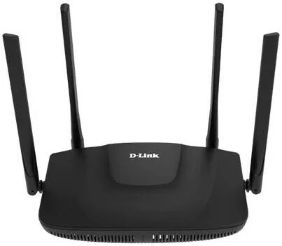 روتر گیگابیتی AC1200 دی-لینک، دارای 4 پورت LAN با سرعت 10/100/1000، 2 آنتن 2.4 گیگاهرتز و 2 آنتن 5 گیگاهرتز، تا 1200 مگابیت بر ثانیه، مشکی | DIR-825M