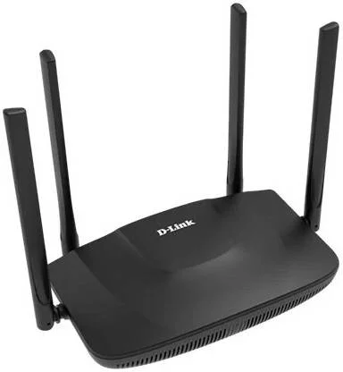 روتر گیگابیتی AC1200 دی-لینک، دارای 4 پورت LAN با سرعت 10/100/1000، 2 آنتن 2.4 گیگاهرتز و 2 آنتن 5 گیگاهرتز، تا 1200 مگابیت بر ثانیه، مشکی | DIR-825M