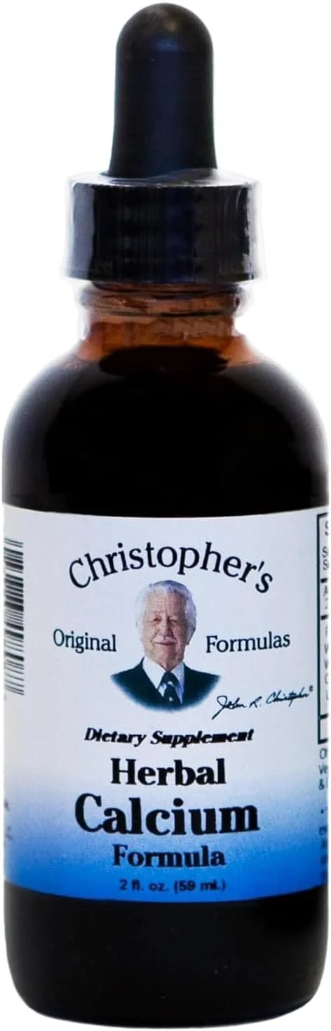 عصاره کلسیم گیاهی فرمول اصلی کریستوفر 2 اونس