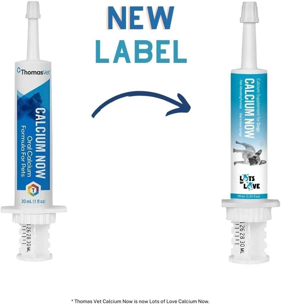 کلسیم فوری - کلسیم خوراکی برای سگ های در حال زایمان (30 میلی لیتر) - مکمل کلسیم سگ و گربه - سرشار از عشق