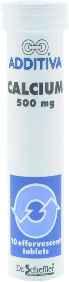 قرص جوشان کلسیم 500 میلی گرم 10 عددی