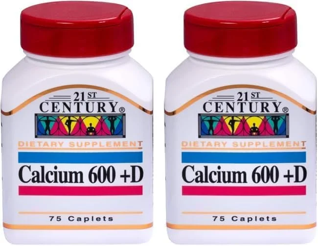 کلسیم 600 + D قرن 21 - 75 عدد (بسته 2 عددی)