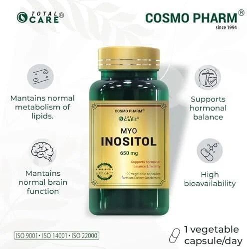 میو اینوزیتول - فراهمی زیستی بسیار بالا. سلامت تخمدان، تعادل هورمونی، باروری.