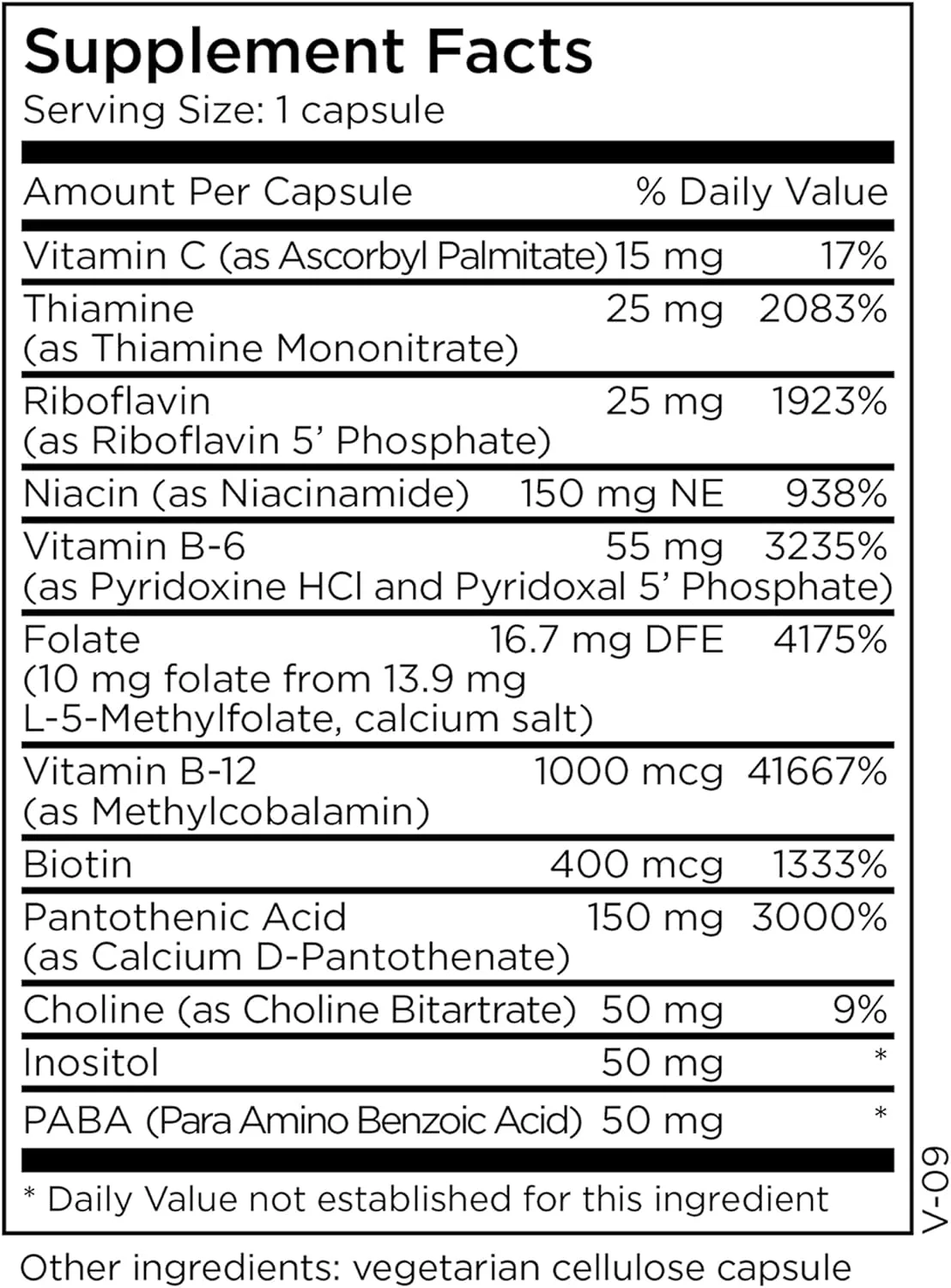متیل پرو کمپلکس B + 10 میلی گرم ال-متیل فولات (30 کپسول) - ویتامین های B با قدرت حرفه ای برای انرژی، خلق و خو + پشتیبانی از سیستم ایمنی با متیل فولات فعال، متیل B12، B6 به عنوان P-5-P - بدون گلوتن