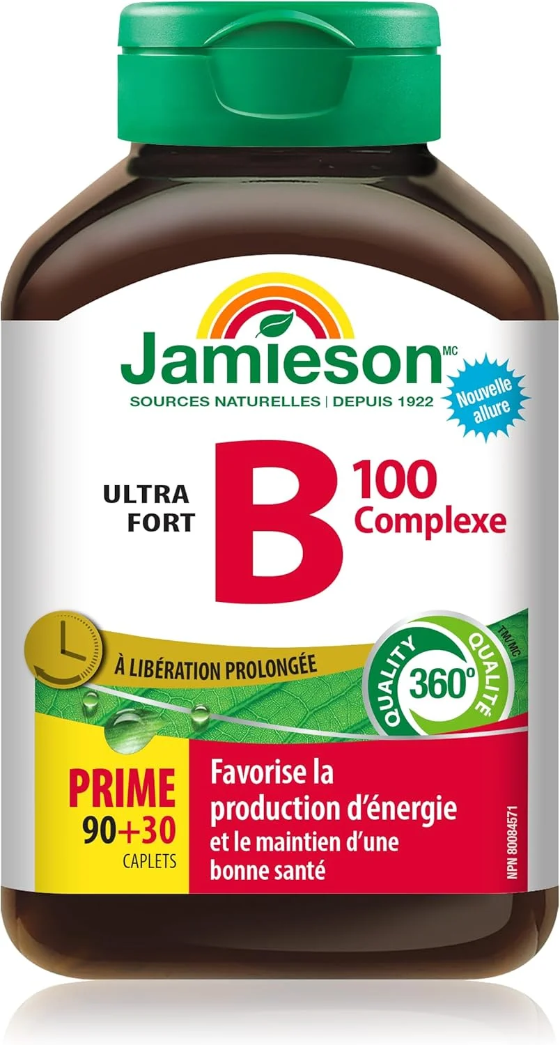 جیمسون کمپلکس B 100 با قدرت فوق العاده و رهش زمانی، 120 عدد جیمسون کمپلکس B 100 با قدرت فوق العاده و رهش زمانی، 120 عدد