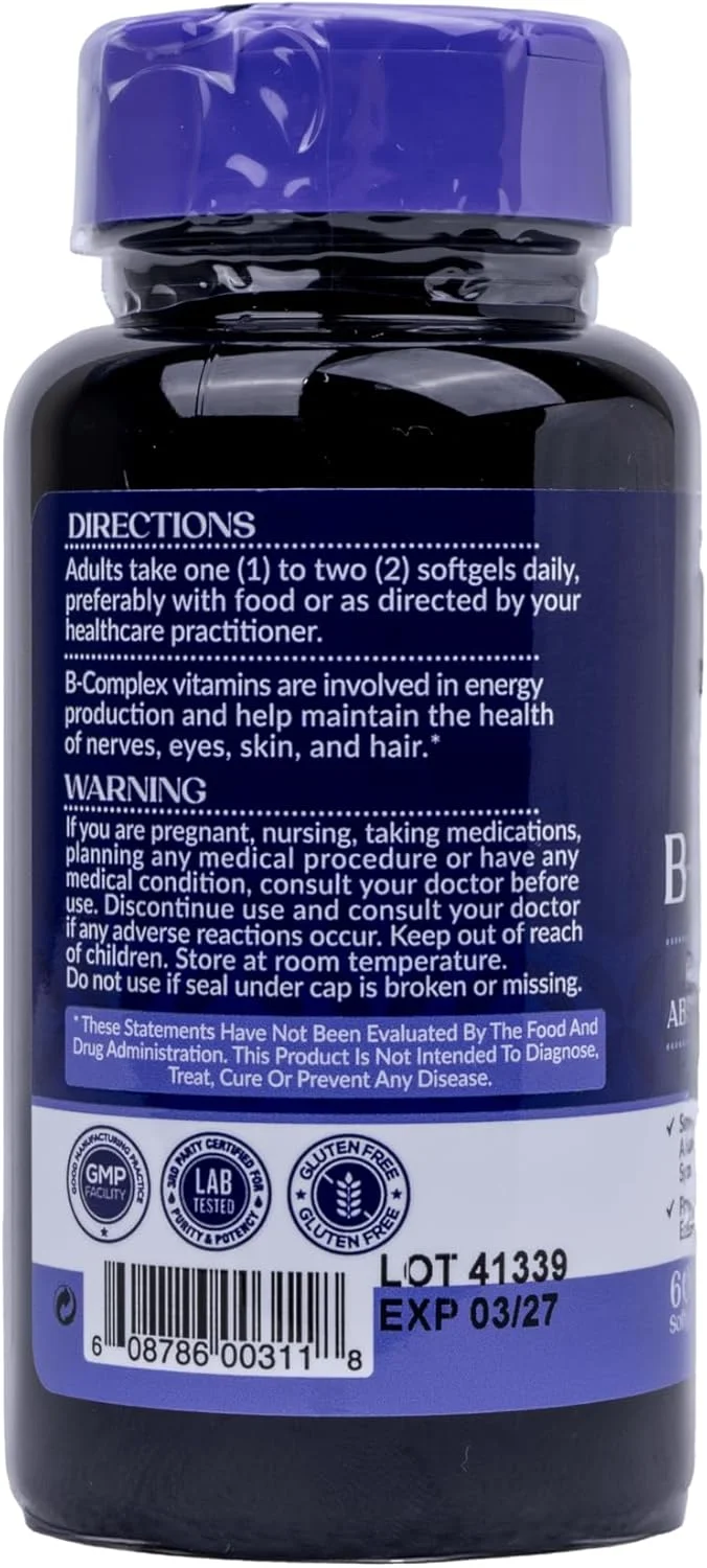 ب-کمپلکس 60 سافت ژل ب-کمپلکس 60 سافت ژل