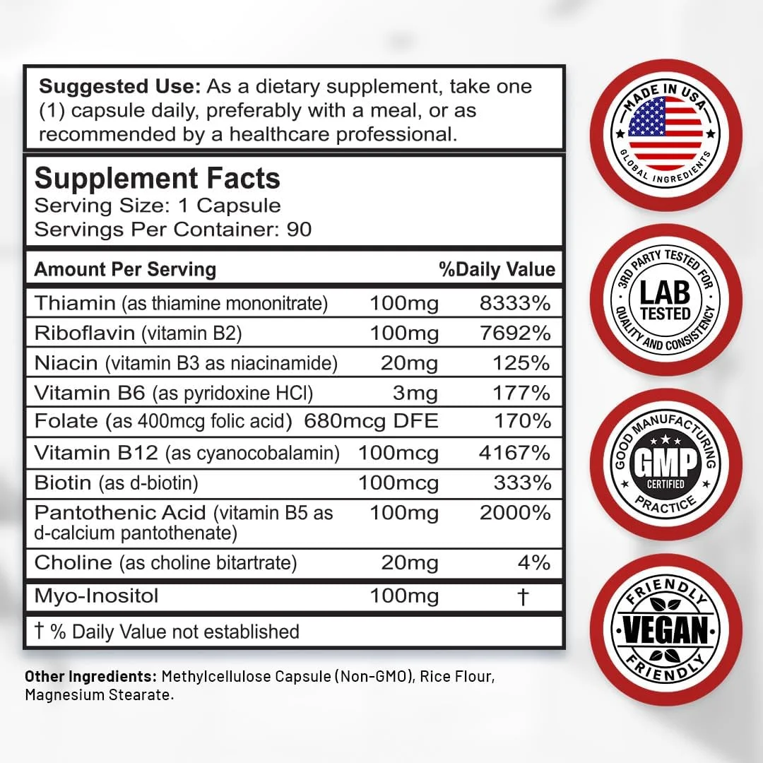 ویتامین های سوپر ب کمپلکس