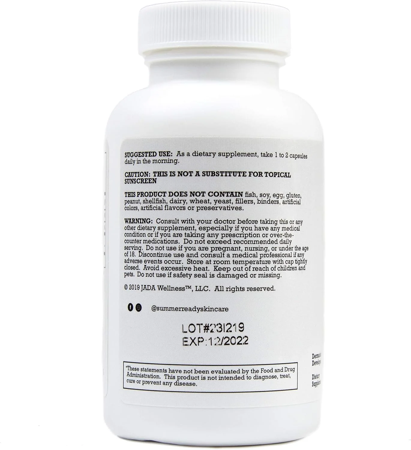 کپسول مکمل آنتی اکسیدان مراقبت پیشرفته از پوست - ویتامین D3 5000IU به همراه نیکوتینامید/نیاسینامید/نیاسین 500 میلی گرم (ویتامین B3) و پلی پودیوم لوکوتوموس (عصاره سرخس) 480 میلی گرم کپسول مکمل آنتی اکسیدان مراقبت پیشرفته از پوست - ویتامین D3 5000IU به همراه نیکوتینامید/نیاسینامید/نیاسین 500 میلی گرم (ویتامین B3) و پلی پودیوم لوکوتوموس (عصاره سرخس) 480 میلی گرم