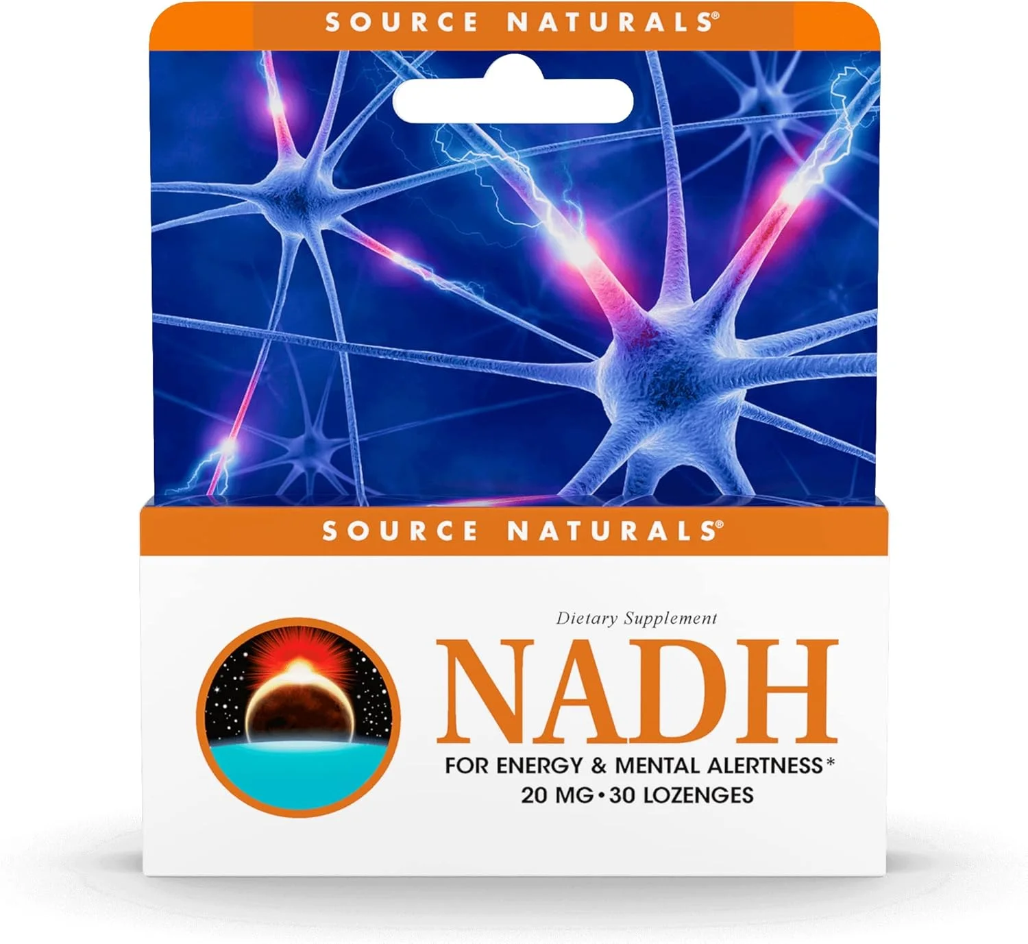 سورس نچرالز NADH 20 میلی گرم 30 قرص