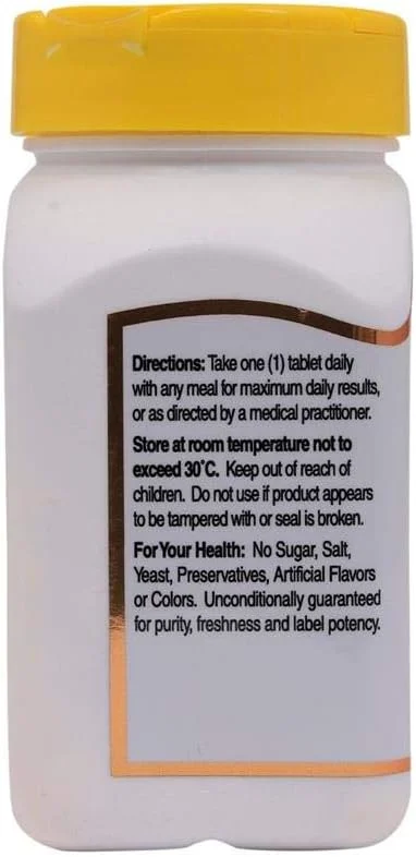 اسید فولیک 400 میکروگرم 21st Century - 250 قرص