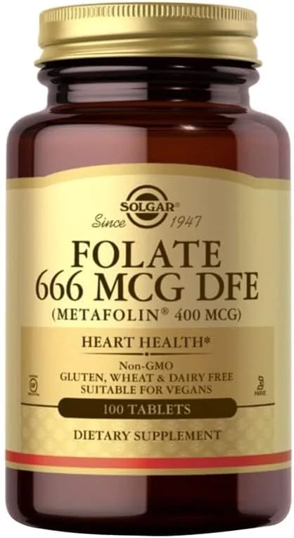 سولگار - فولات 666 میکروگرم DFE (متافولین 400 میکروگرم)