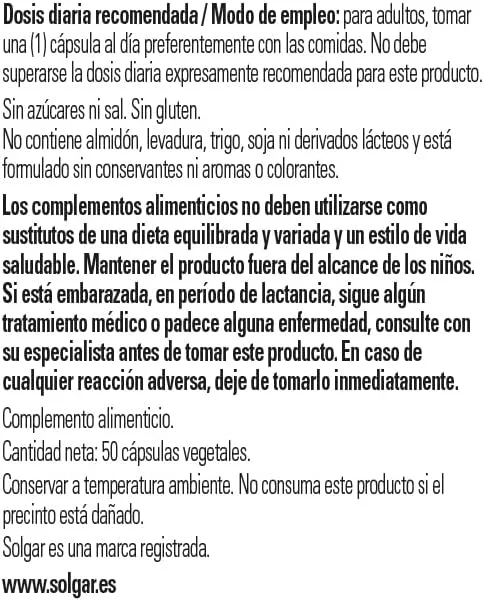 سولگار ویتامین ب۱۲ ۵۰۰ میکروگرم، کپسول های گیاهی ۵۰ عددی
