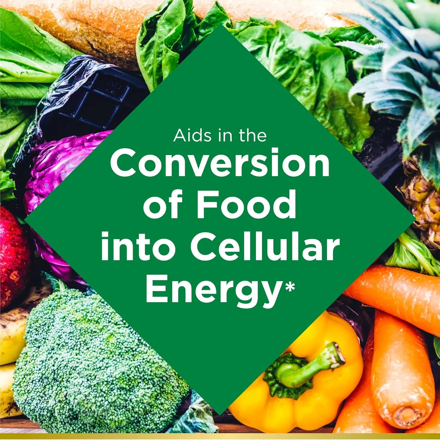 مکمل ویتامین B2 نیچرز بونتی به عنوان ریبوفلاوین، کمک به متابولیسم، 100 میلی گرم، 100 قرص (بسته 3 عددی)