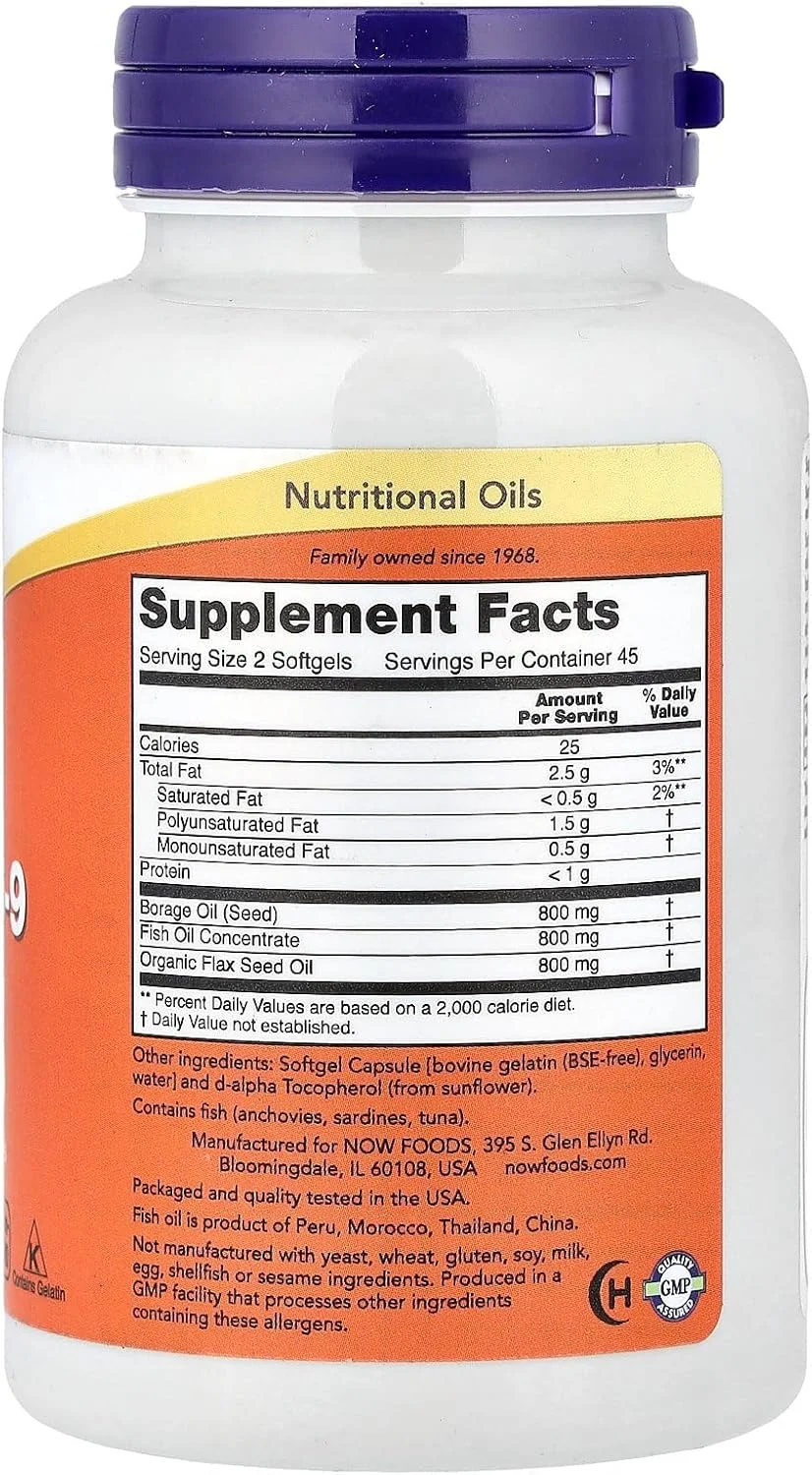 سافت ژل های سوپر امگا 3-6-9 1200 میلی گرم