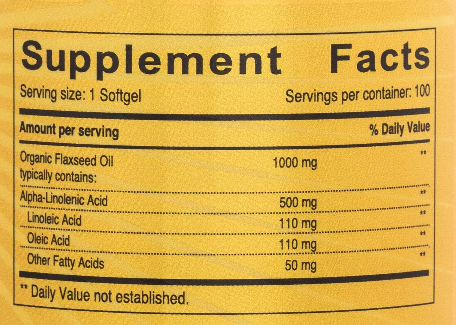 روغن تخم کتان سان شاین نوتریشن امگا 3-6-9، 100 سافت ژل | پشتیبانی از سلامت قلب و عملکرد سیستم ایمنی | بدون گلوتن