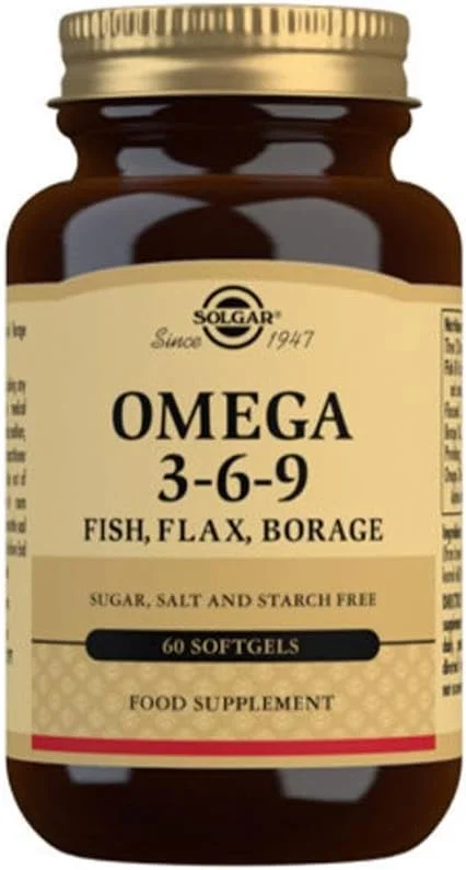 سولگار - ای‌اف‌ای امگا 3-6-9 1300 میلی گرم - 60 سافت‌ژل