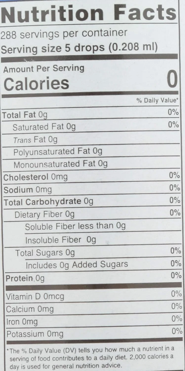 عصاره استویا با طعم وانیل عصاره استویا با طعم وانیل