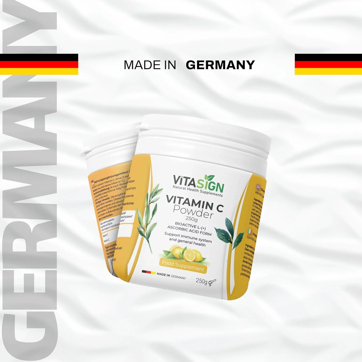 پودر ویتامین C ممتاز - 250 گرم