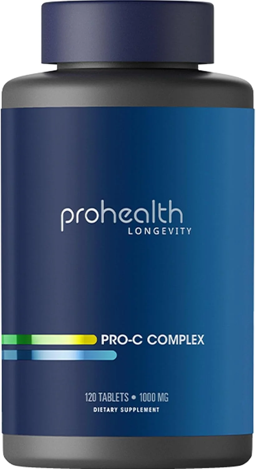 پروهلث پرو-سی کمپلکس™ (1000 میلی گرم، 120 قرص) (ویتامین C با بیوفلاونوئیدها، آسرولا، گل رز و روتین)