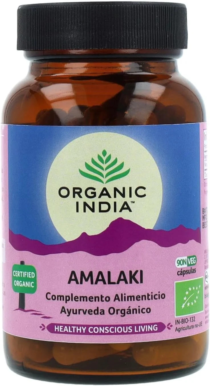 آمله ارگانیک ایندیا، 90 کپسول گیاهی
