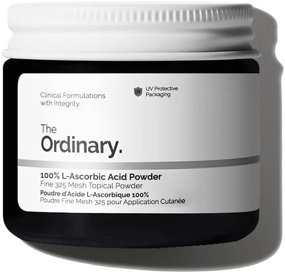 پودر ۱۰۰٪ ال-اسکوربیک اسید اوردینری ۲۰ گرم