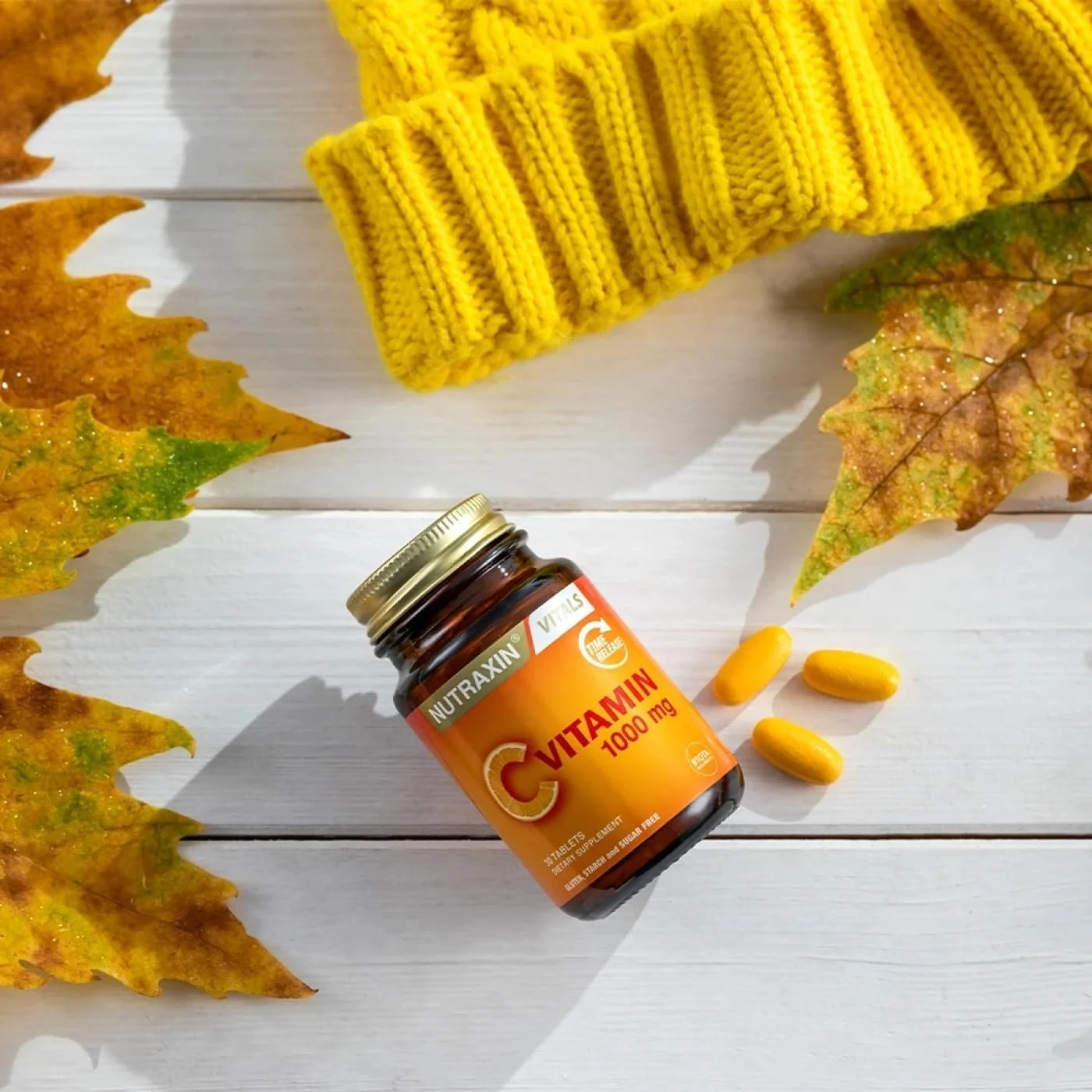 نوتراکسین ویتالز ویتامین ث ۱۰۰۰ میلی گرم ۳۰ عدد قرص