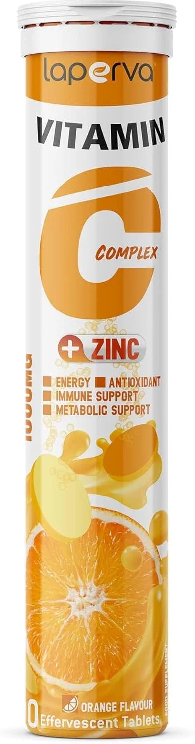 قرص ویتامین C + زینک 1000 میلی گرمی لاپروا 20 عددی