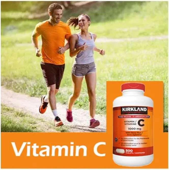 ویتامین ث ۱۰۰۰ میلی گرم Kirkland Signature با گل رز، ۵۰۰ عدد