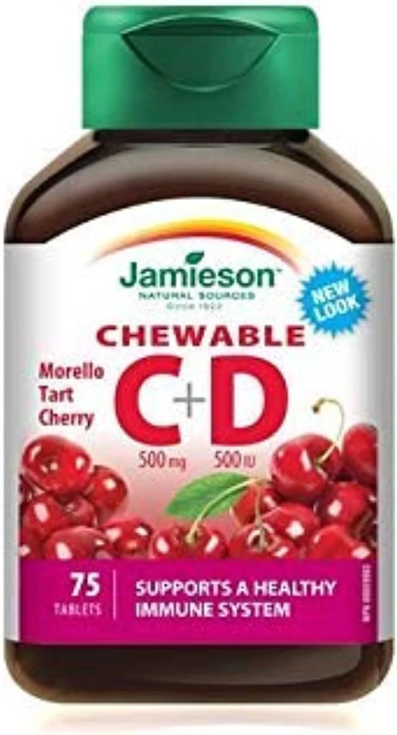 جیمسون ویتامین C و D - 500 میلی گرم - 75 قرص