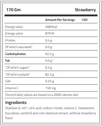 ژله رژیمی لاپروا، طعم توت فرنگی، 170 گرم، مناسب برای رژیم کتو و کم کربوهیدرات (بسته 3 عددی)