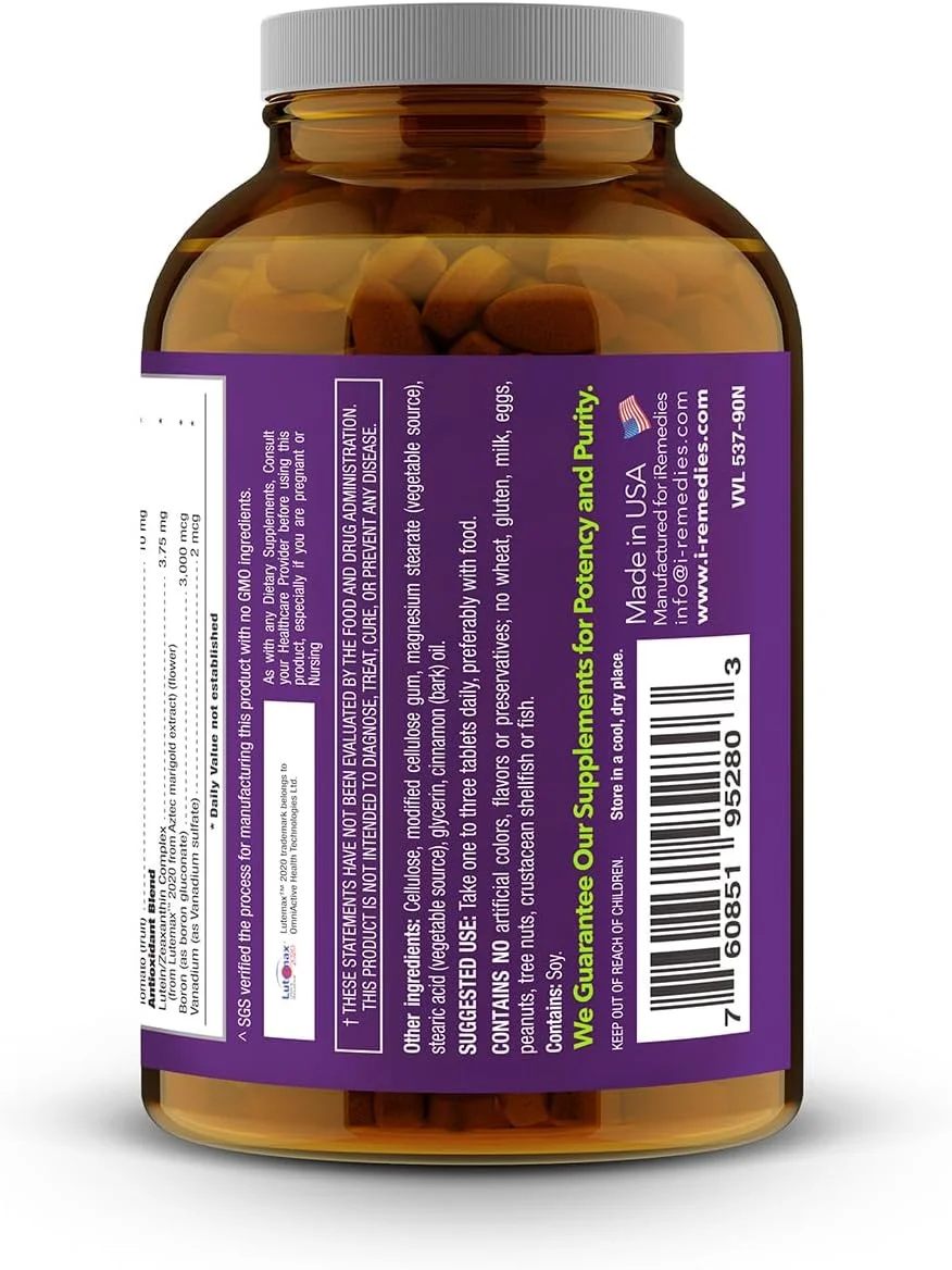 مولتی ویتامین مخصوص بانوان بالای 45 سال iRemedies iWoman – مولتی ویتامین بانوان برای تعادل هورمونی، سلامت استخوان و قلب – 90 قرص