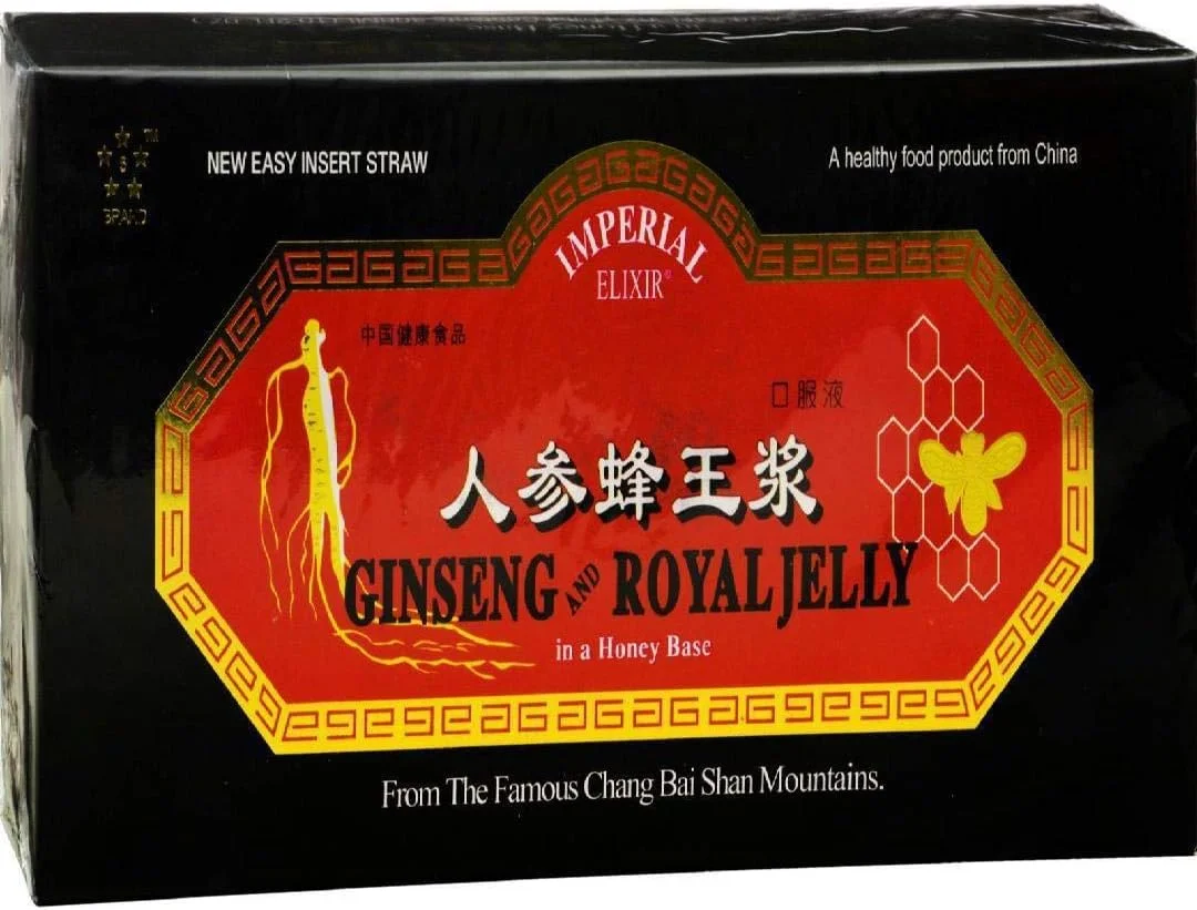 اکسیر امپریال جینسینگ و ژل رویال، 30 بطری، 10 میلی لیتر اکسیر امپریال جینسینگ و ژل رویال، 30 بطری، 10 میلی لیتر