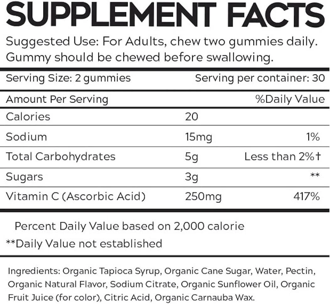پاستیل ویتامین ث فید فیت 220 گرمی - بدون گلوتن و گیاهی، 60 عدد در هر بطری