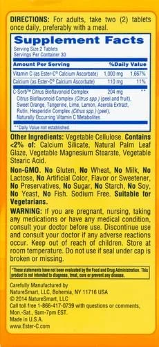 استر-ث، ویتامین ث، 500 میلی گرم، 60 عدد قرص، بدون طعم (بسته بندی ممکن است متفاوت باشد)